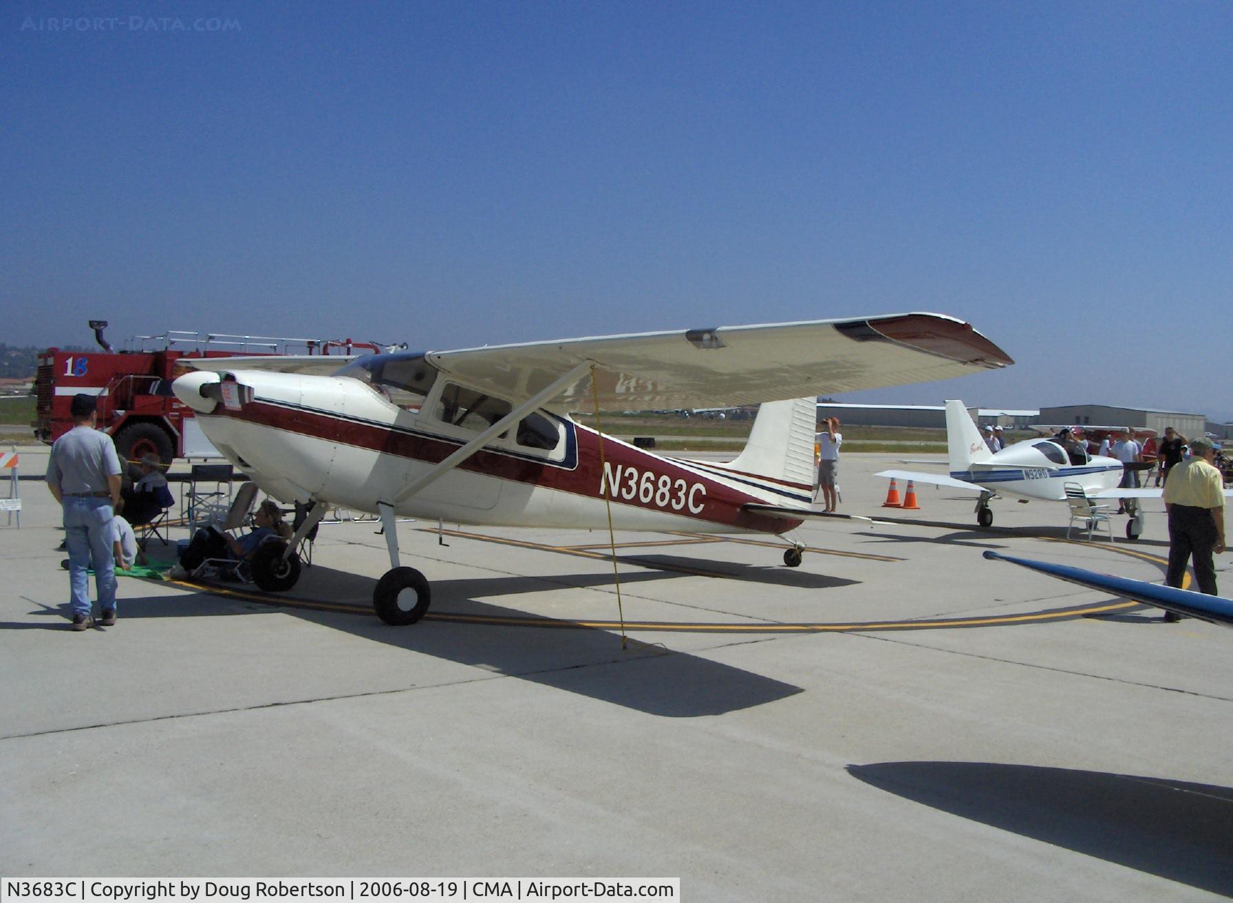 N3683C, 1954 Cessna 180 C/N 31182, 1954 Cessna 180, Continental O-470 225 Hp