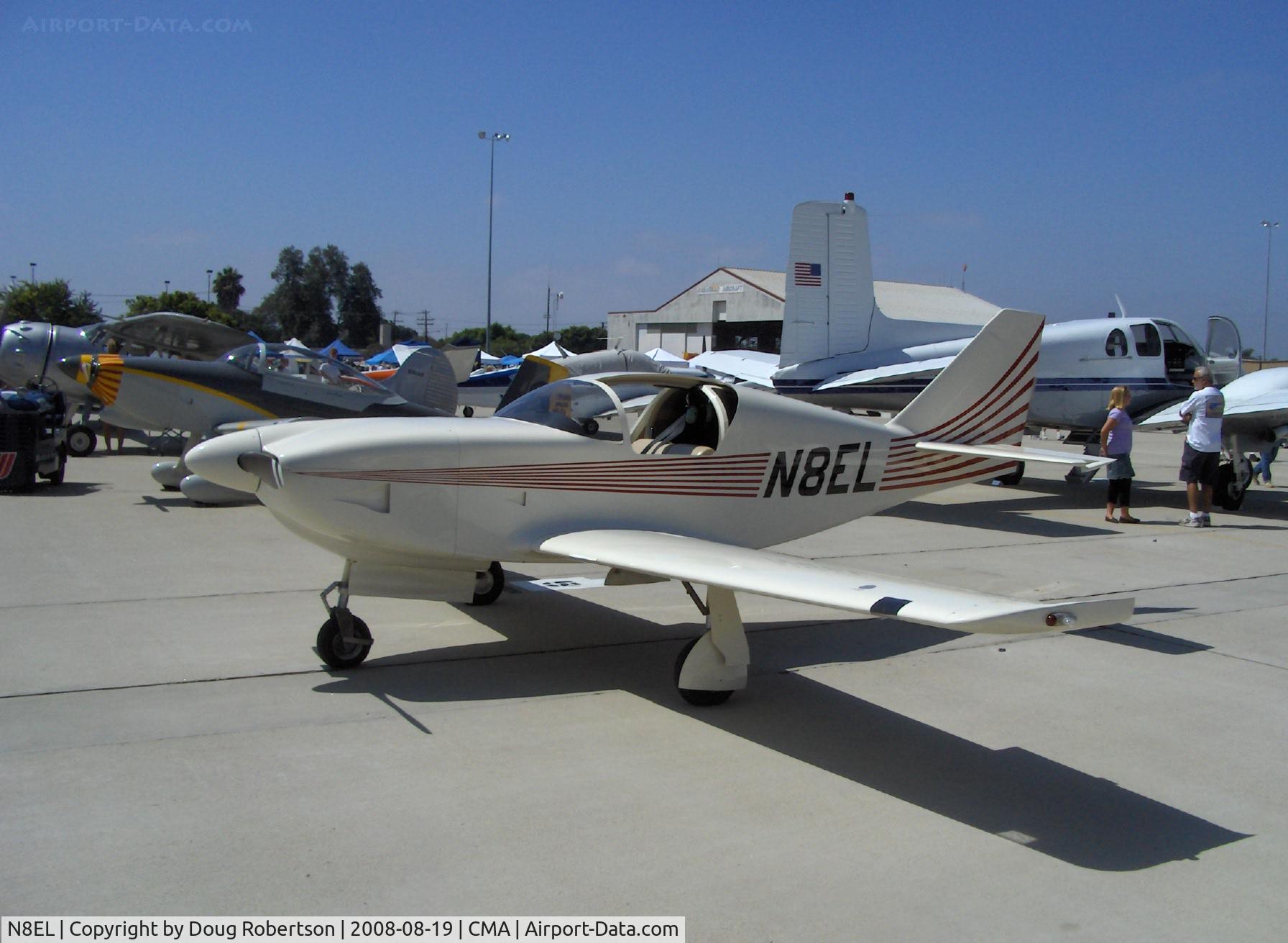 N8EL, 1992 Stoddard-Hamilton Glasair C/N 614R, 1992 Hall STODDARD-HAMILTON GLASAIR, Lycoming IO-360-B1E 180 Hp