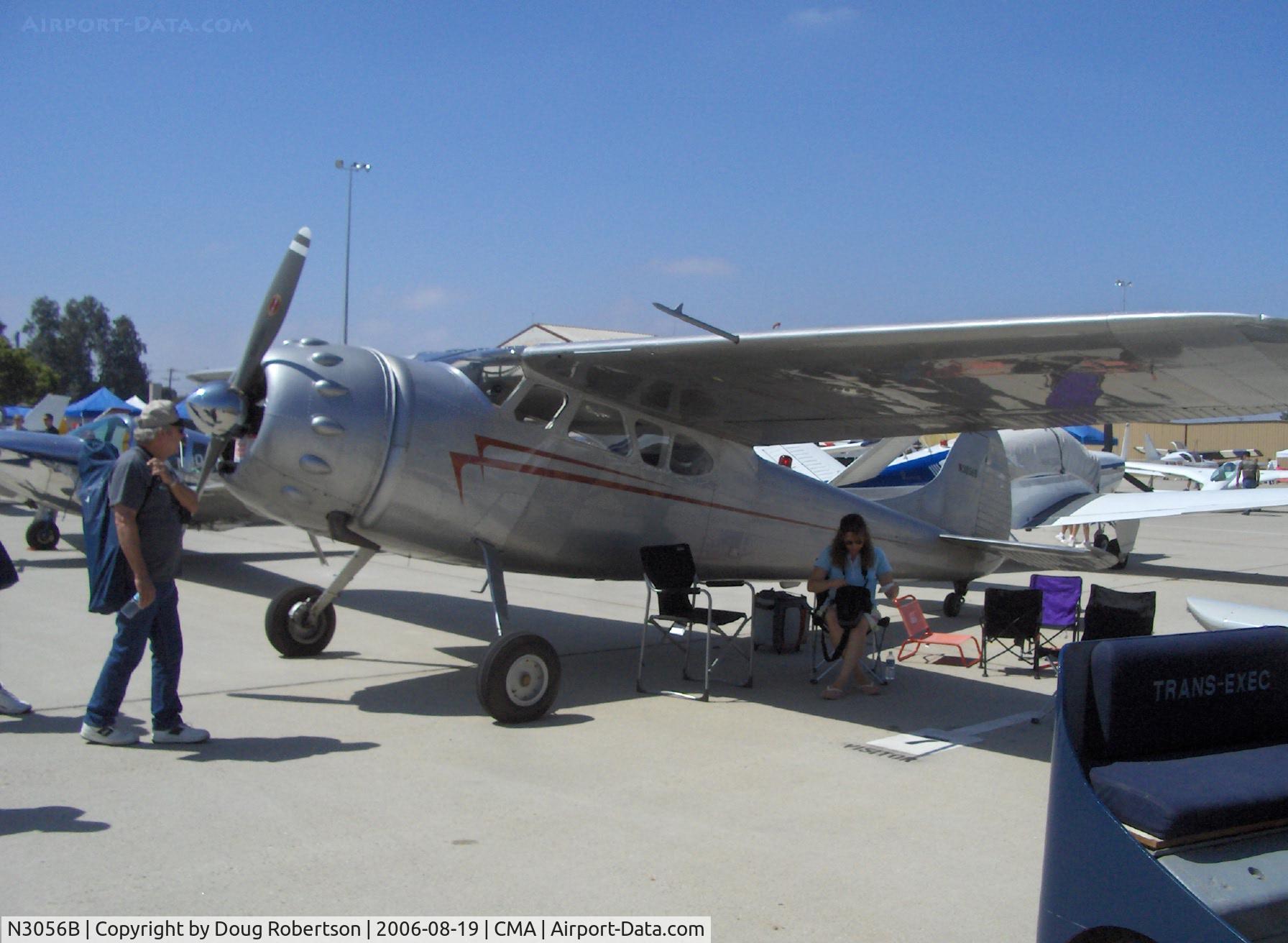 N3056B, 1952 Cessna 195B Businessliner C/N 7939, 1952 Cessna 195 BUSINESSLINER, Jacobs R755A 300 Hp radial