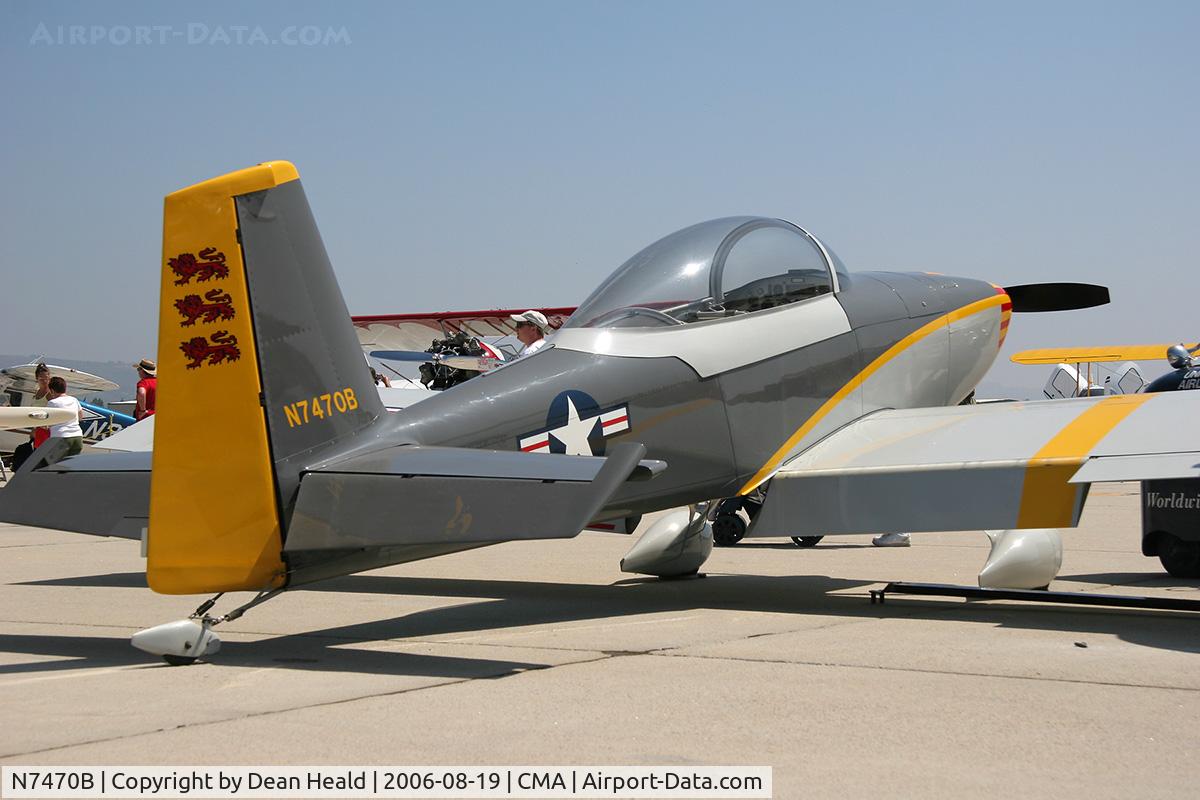 N7470B, Vans RV-8 C/N 81008, 2001 O'Brien Van's RV-8 at the 2006 EAA Camarillo Airshow.