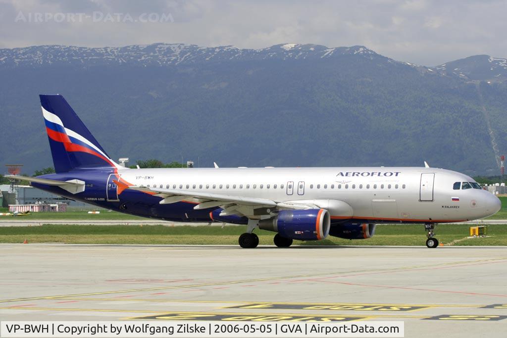 VP-BWH, 2003 Airbus A320-214 C/N 2151, visitor