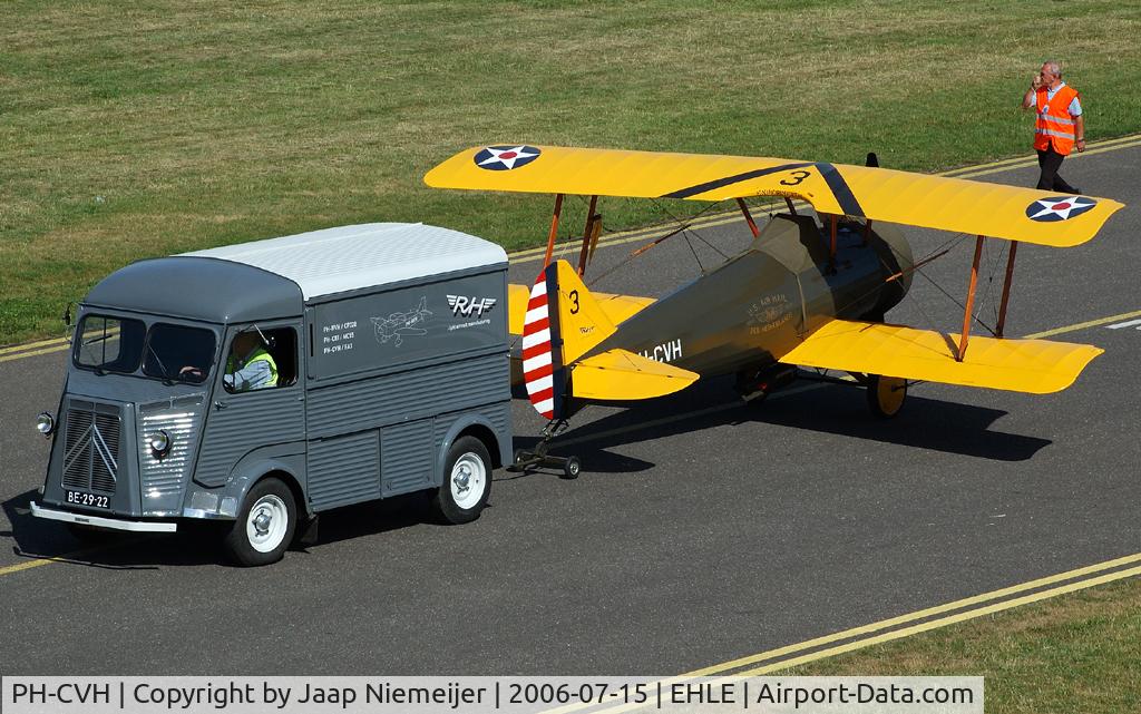 PH-CVH, Bowers Fly Baby 1B C/N 3, Towed by Citroen HY