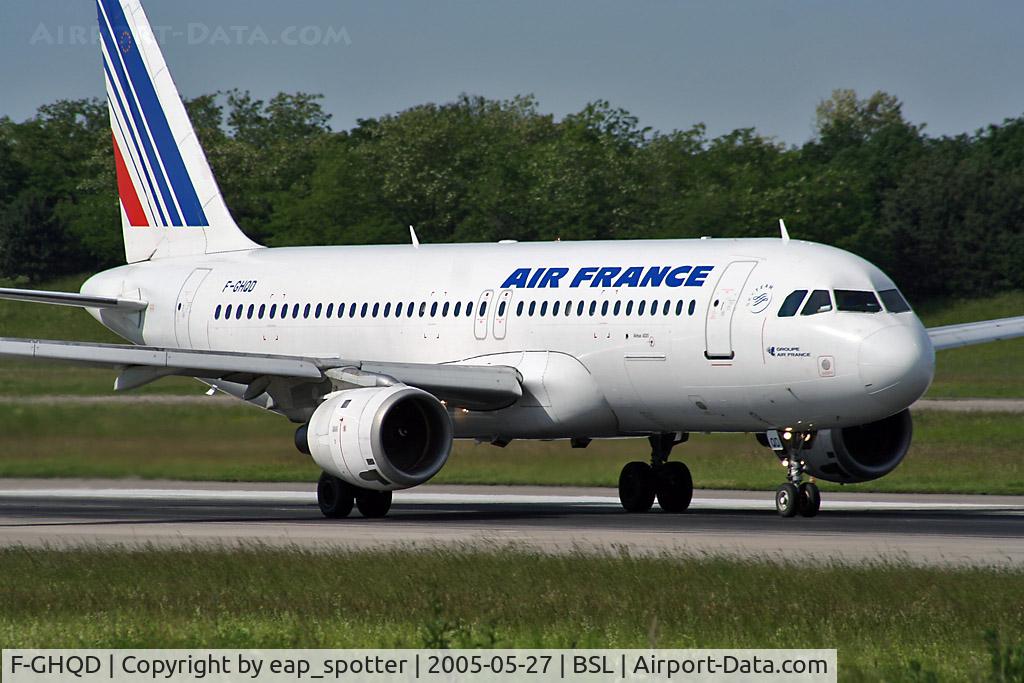 F-GHQD, 1990 Airbus A320-211 C/N 0108, regular afternoon-flight to Paris Orly