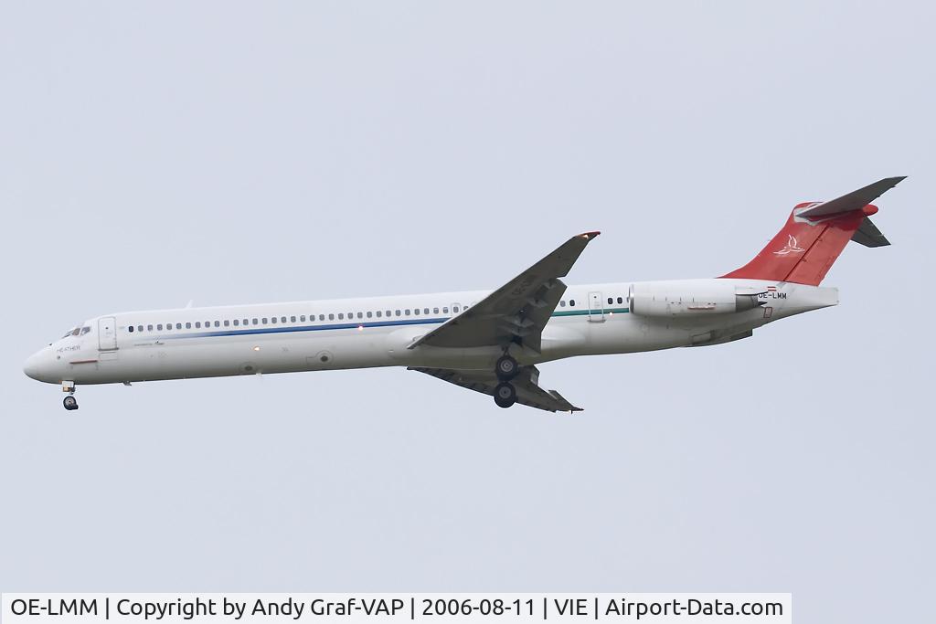 OE-LMM, 1993 McDonnell Douglas MD-83 (DC-9-83) C/N 53377, On final RWY34.