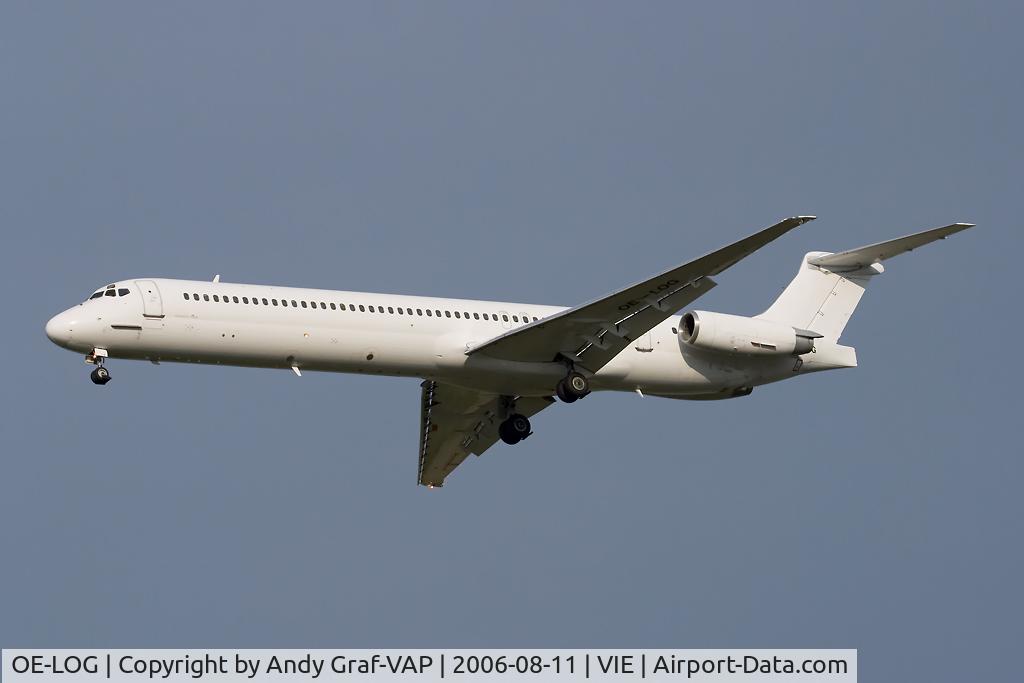 OE-LOG, 1987 McDonnell Douglas MD-83 (DC-9-83) C/N 49359, On final RWY34.