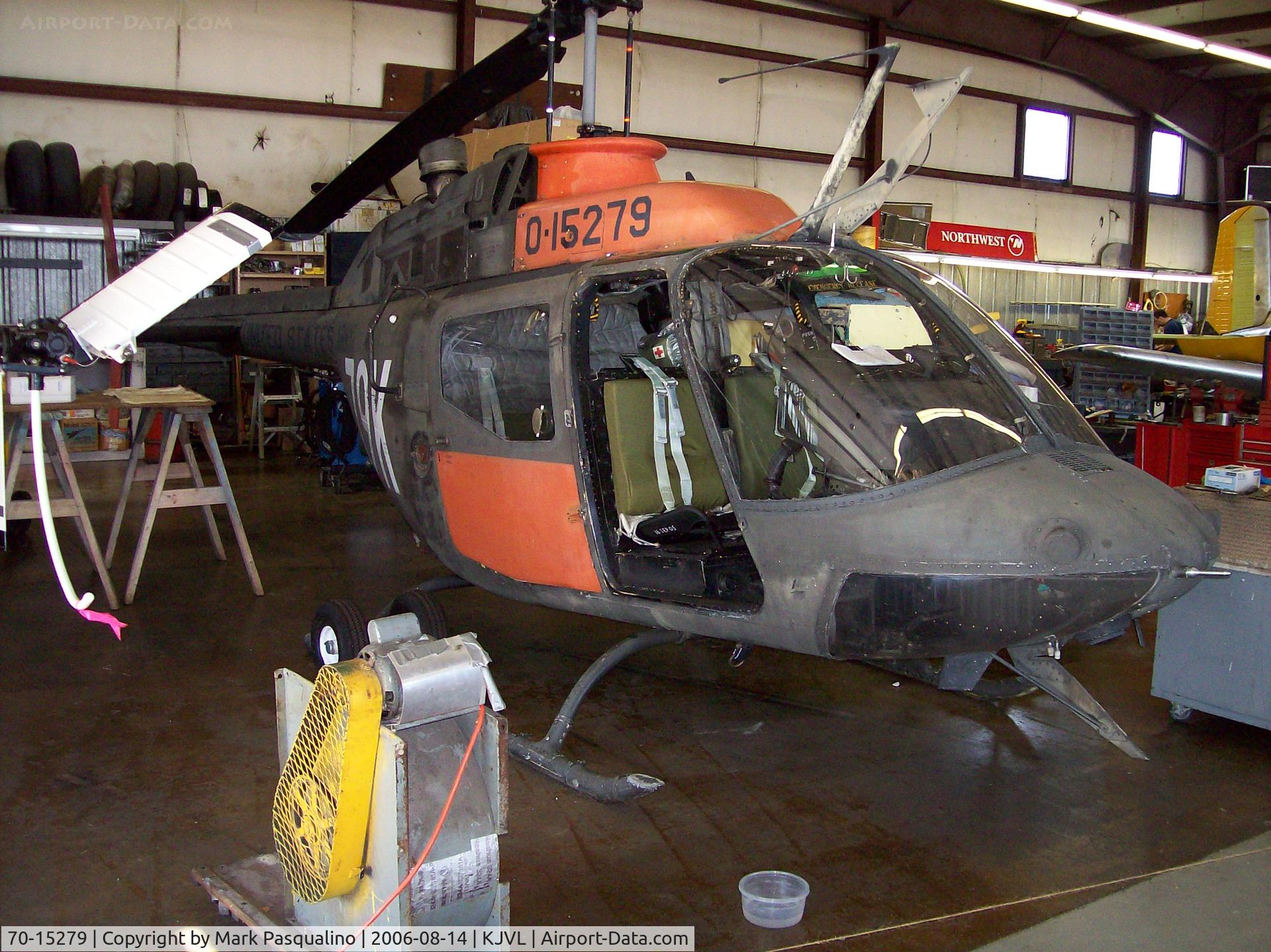 70-15279, Bell OH-58A Kiowa C/N 40830, Bell OH-58A