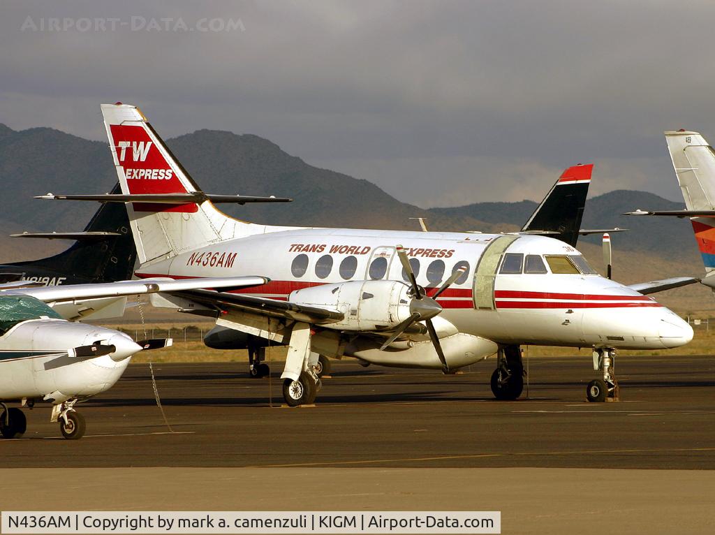 N436AM, British Aerospace BAe-3201 Jetstream C/N 891, TRANS WORLD EXPRESS
