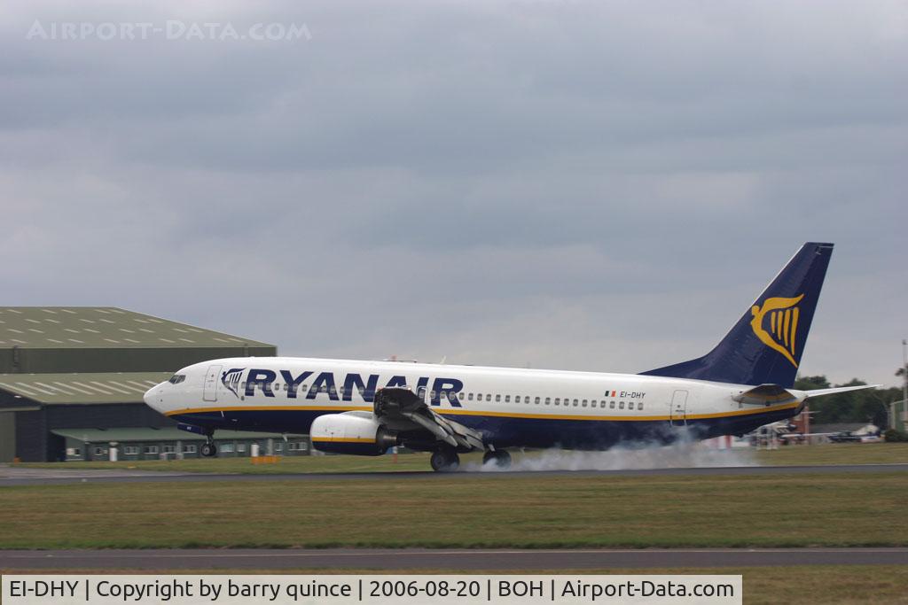 EI-DHY, 2005 Boeing 737-8AS C/N 33824, RYANAIR 737