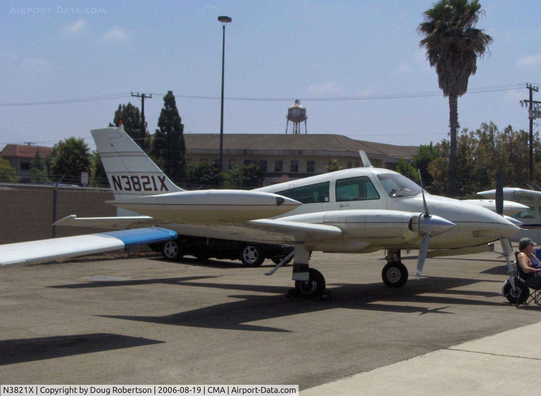 N3821X, 1966 Cessna 310K C/N 310K0221, 1966 Cessna 310K, two Continental IO-470 260 Hp
