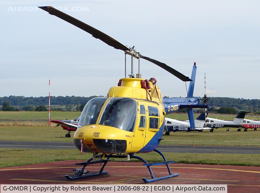 G-OMDR, 1981 Agusta AB-206B JetRanger II C/N 8610, Bell 206B Jet Ranger II