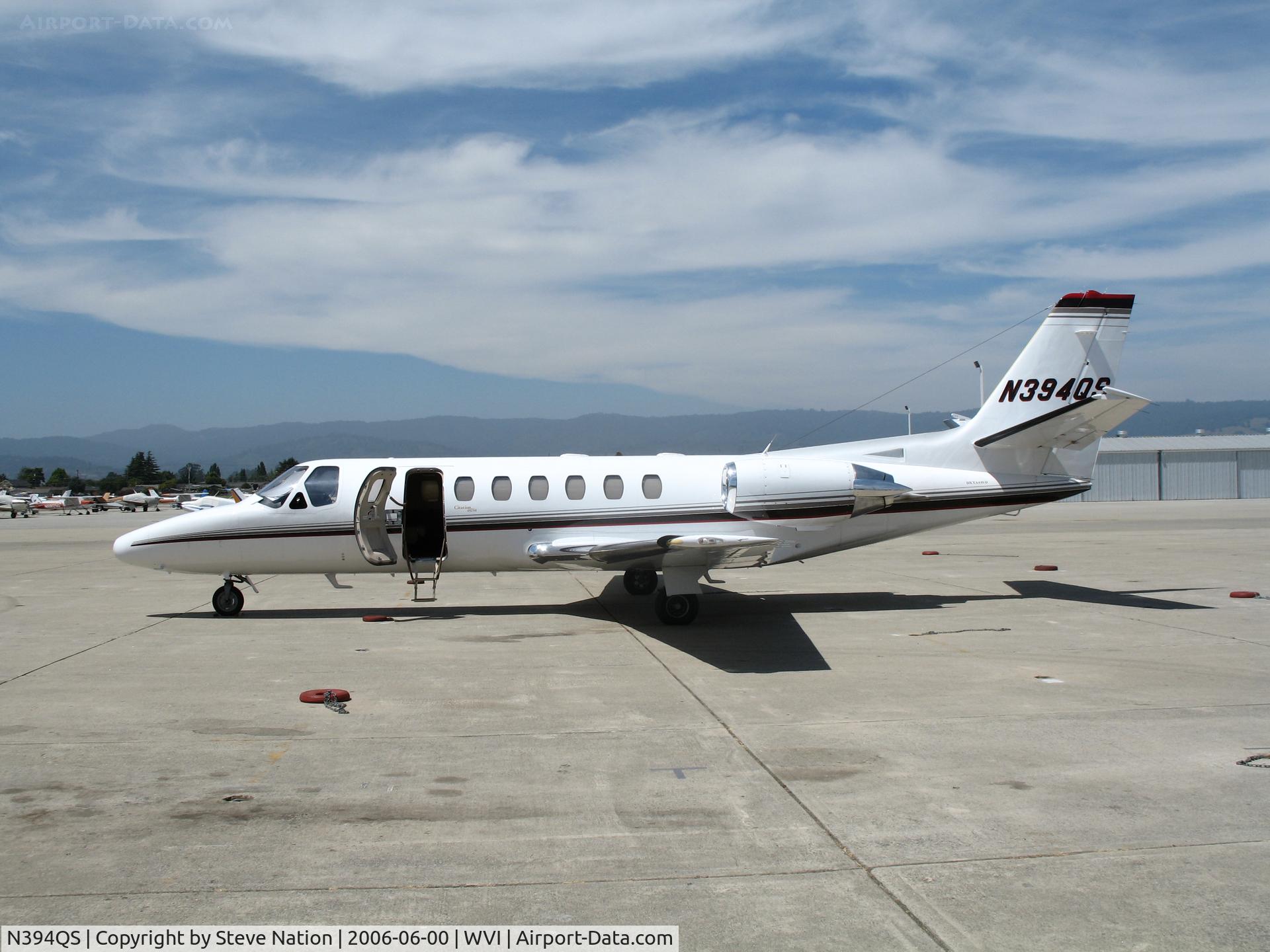 N394QS, 1996 Cessna 560 Citation Ultra C/N 560-0394, NetJets 1996 Cessna 560 @ Watsonville Municipal Airport, CA