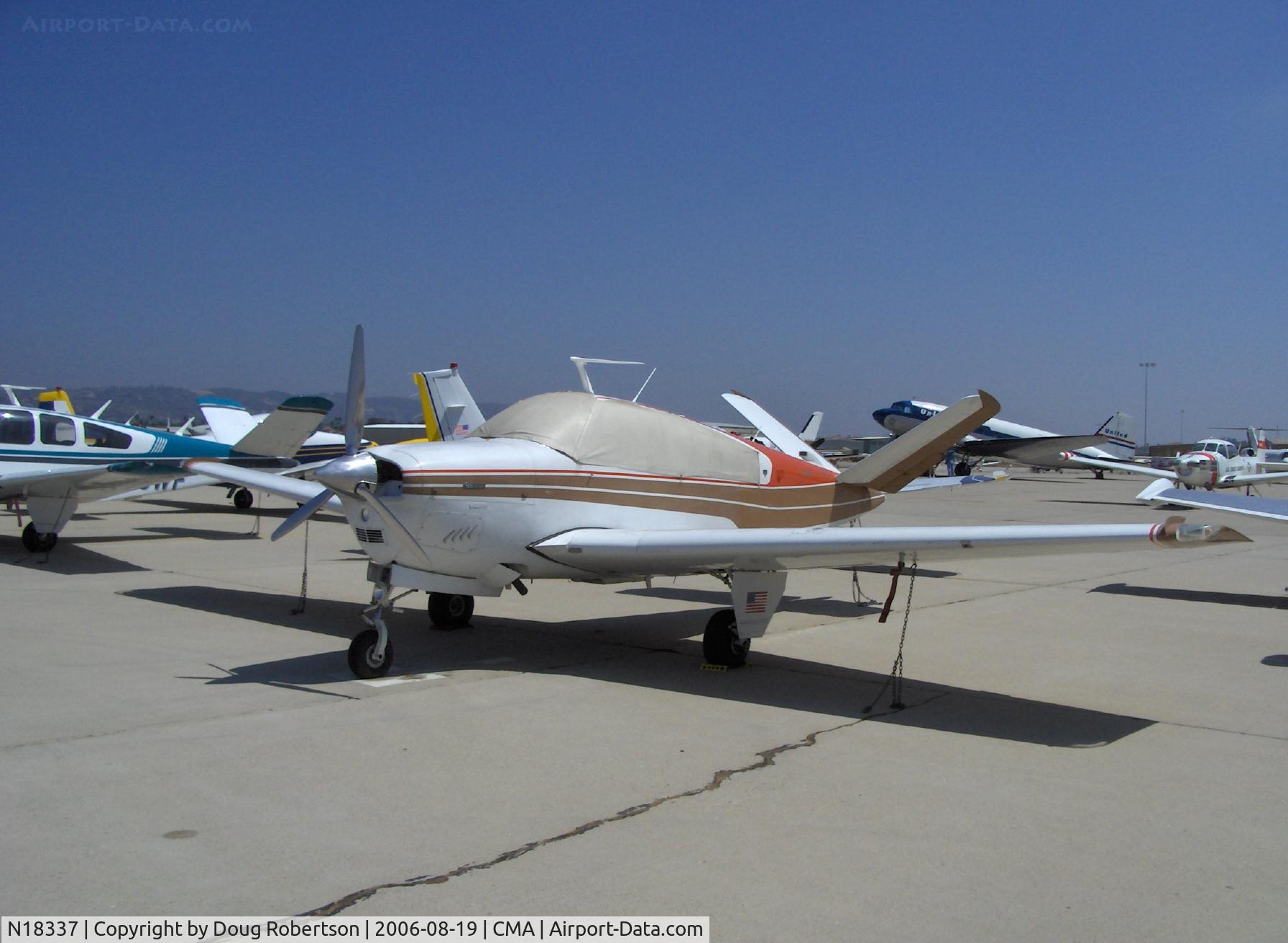 N18337, 1977 Beech V35B Bonanza C/N D-10047, 1977 Beech V35B BONANZA, Continental IO-520-B 285 Hp
