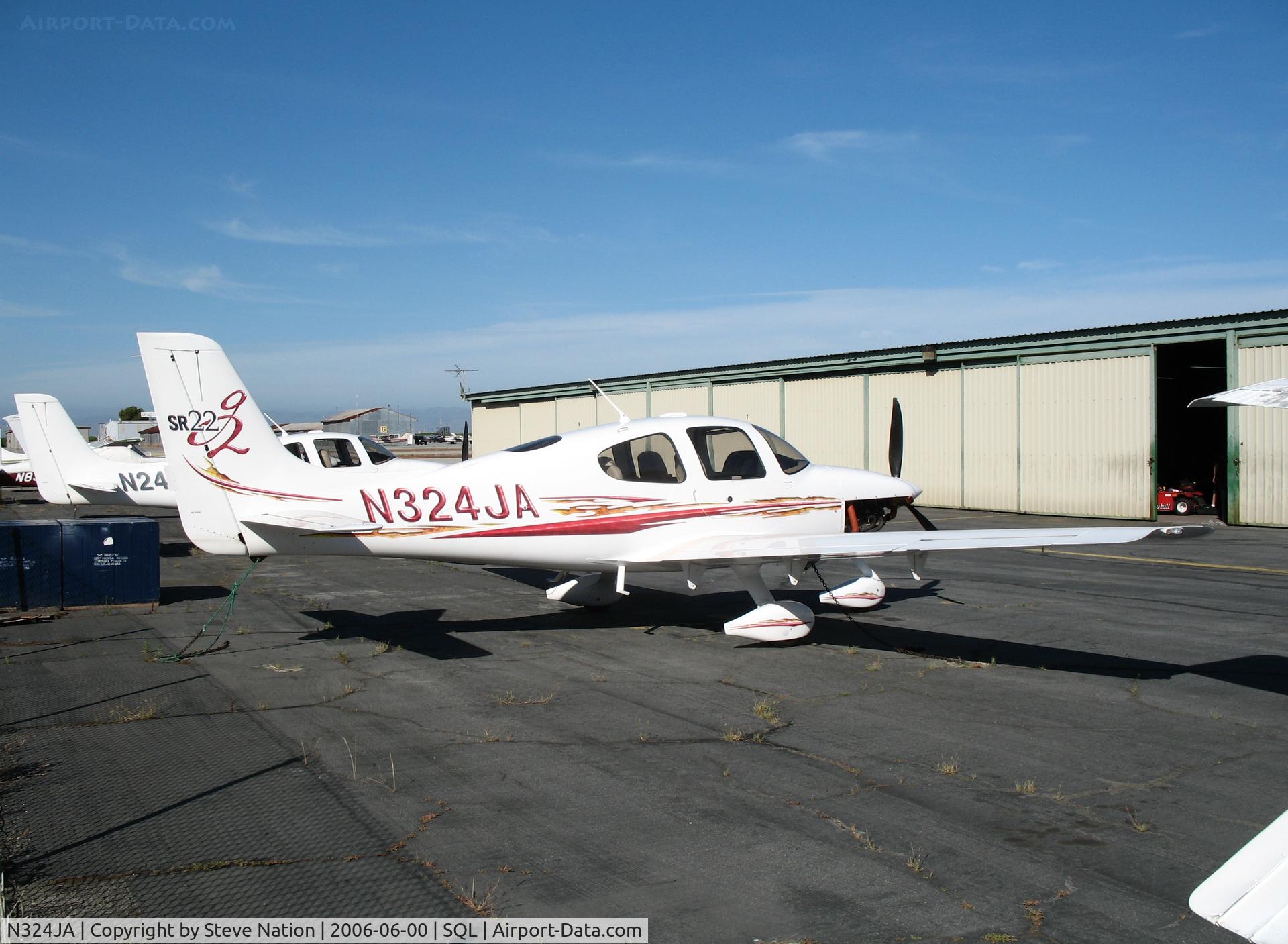 N324JA, 2005 Cirrus SR22 C/N 1541, JAS Aviation Cirrus Design SR22 @ San Carlos Municipal Airport, CA