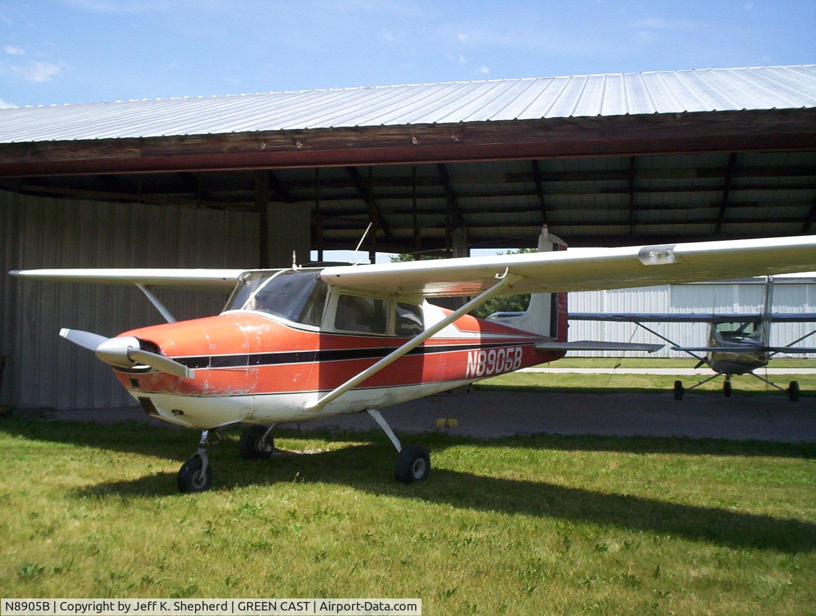 N8905B, 1958 Cessna 172 C/N 36705, On the way to TX