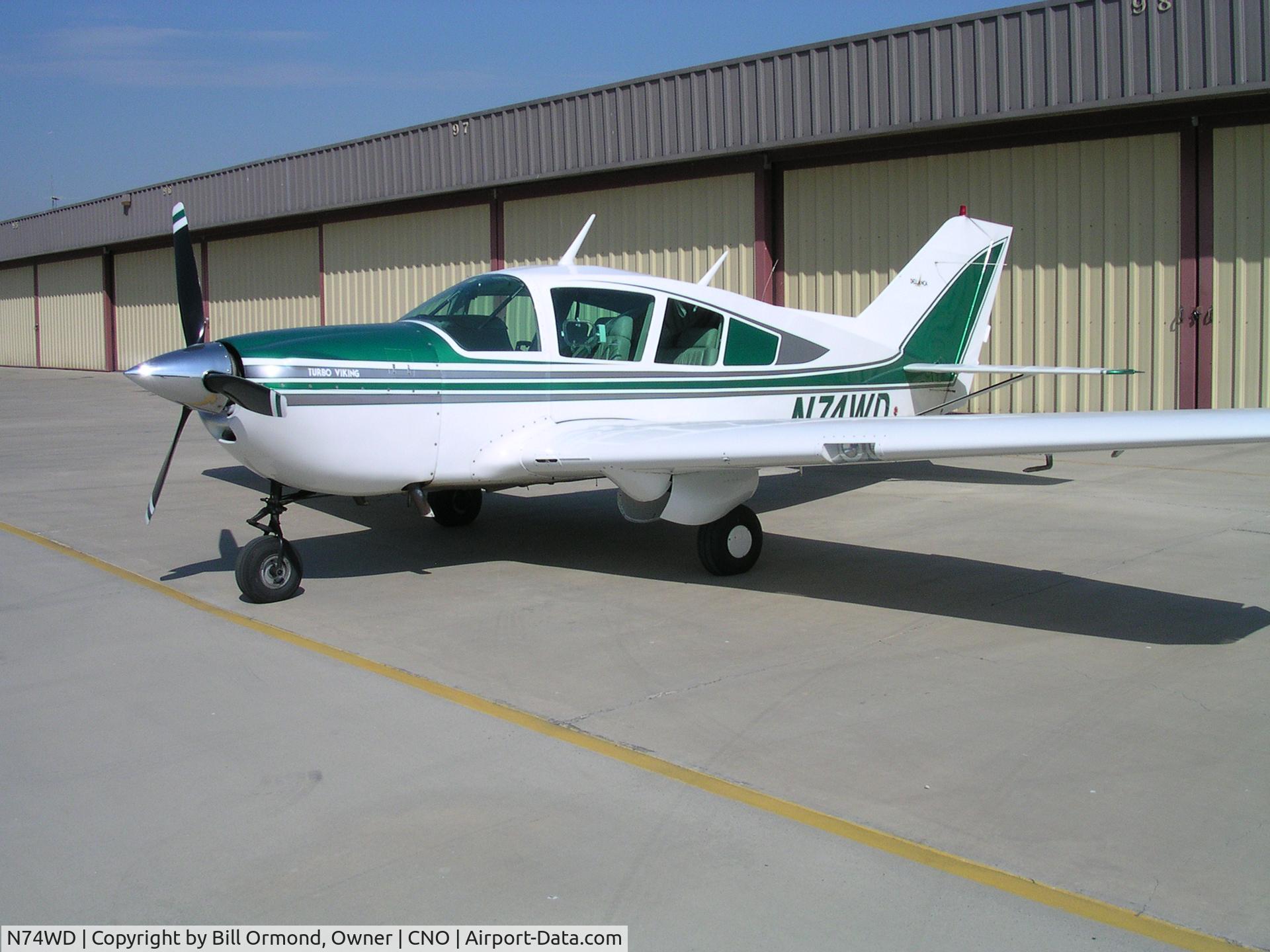 N74WD, 1973 Bellanca 17-31ATC Super Viking C/N 73-31065, Hanger at CNO
