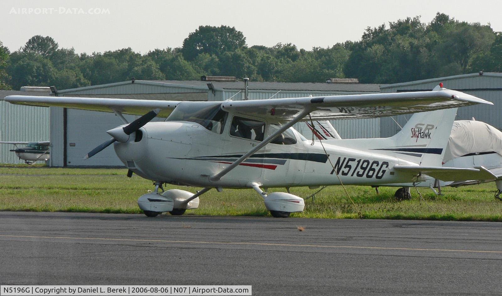 N5196G, 2002 Cessna 172S C/N 172S9092, A long way from its Georgia home was this new Skyhawk SP.