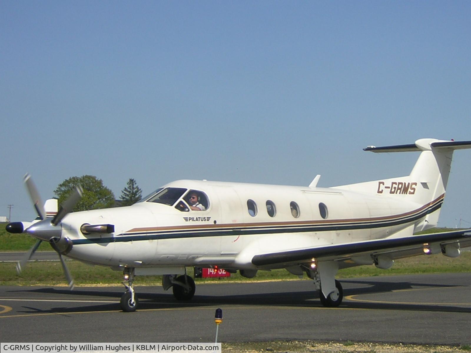 C-GRMS, 1997 Pilatus PC-12/45 C/N 200, heading home to Canada