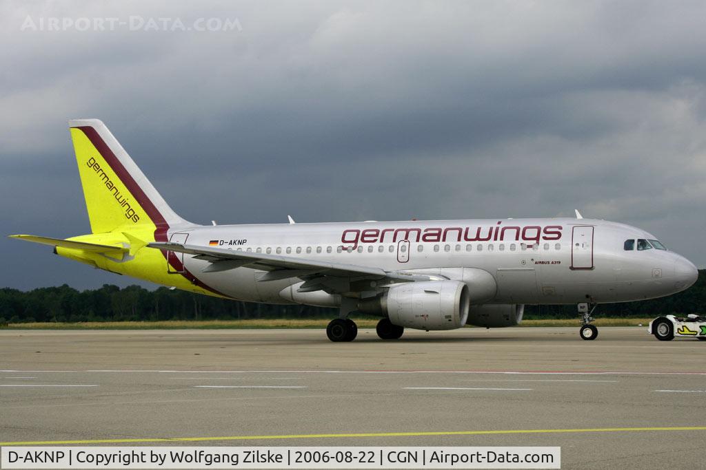 D-AKNP, 1999 Airbus A319-112 C/N 1155, visitor