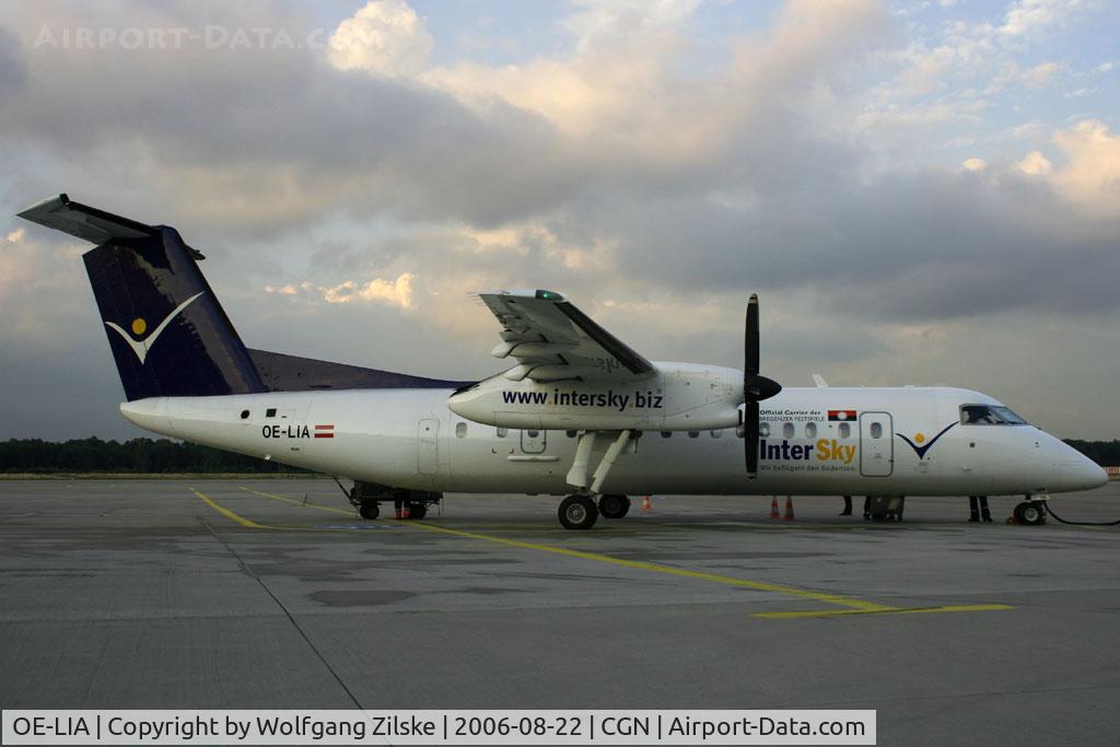 OE-LIA, 1997 De Havilland Canada DHC-8-314 Dash 8 C/N 505, visitor