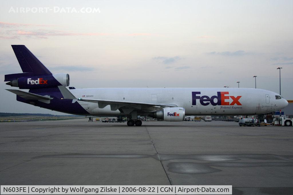 N603FE, 1991 McDonnell Douglas MD-11F C/N 48459, visitor