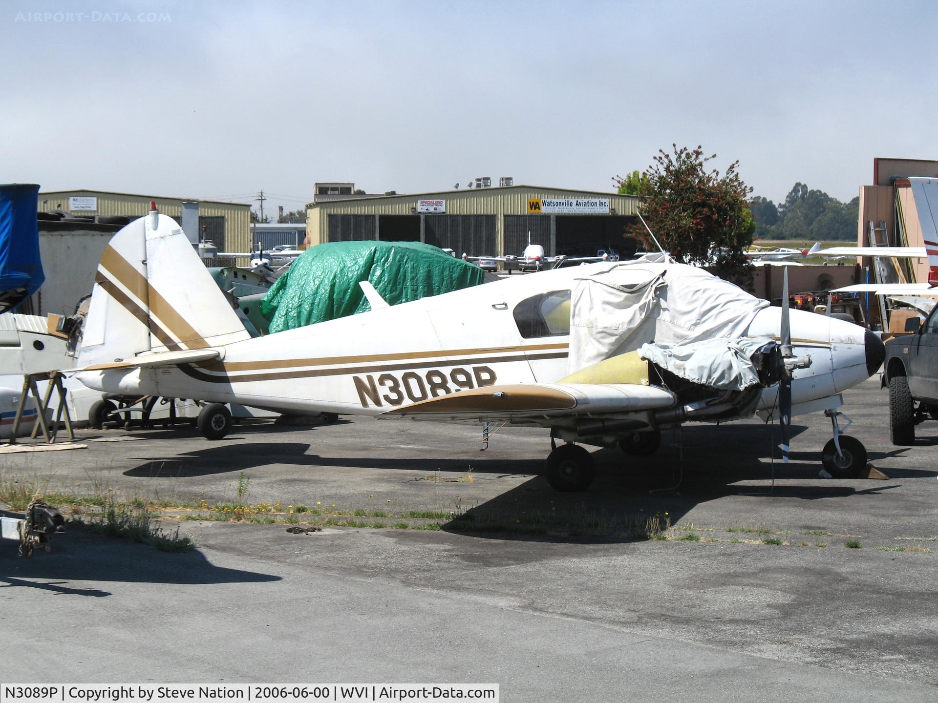 N3089P, 1957 Piper PA-23 C/N 23-1007, 1957 Piper PA-23 Apache soldiers on @ Watsonville Municipal Airport, CA