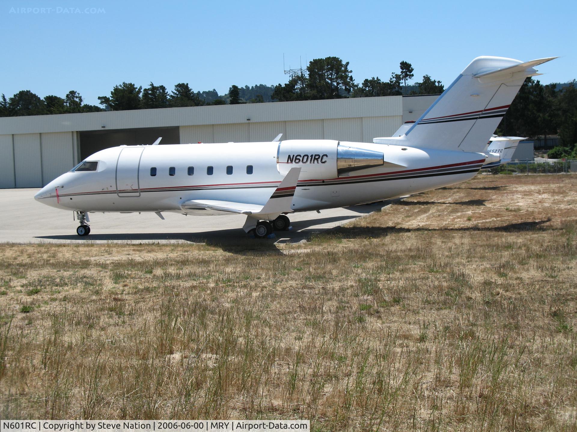 N601RC, 1986 Canadair Challenger 601 (CL-600-2A12) C/N 3055, Rockwell Collins 1986 Canadair CL-600-2A12 @ Monterey-Peninsula Airport, CA