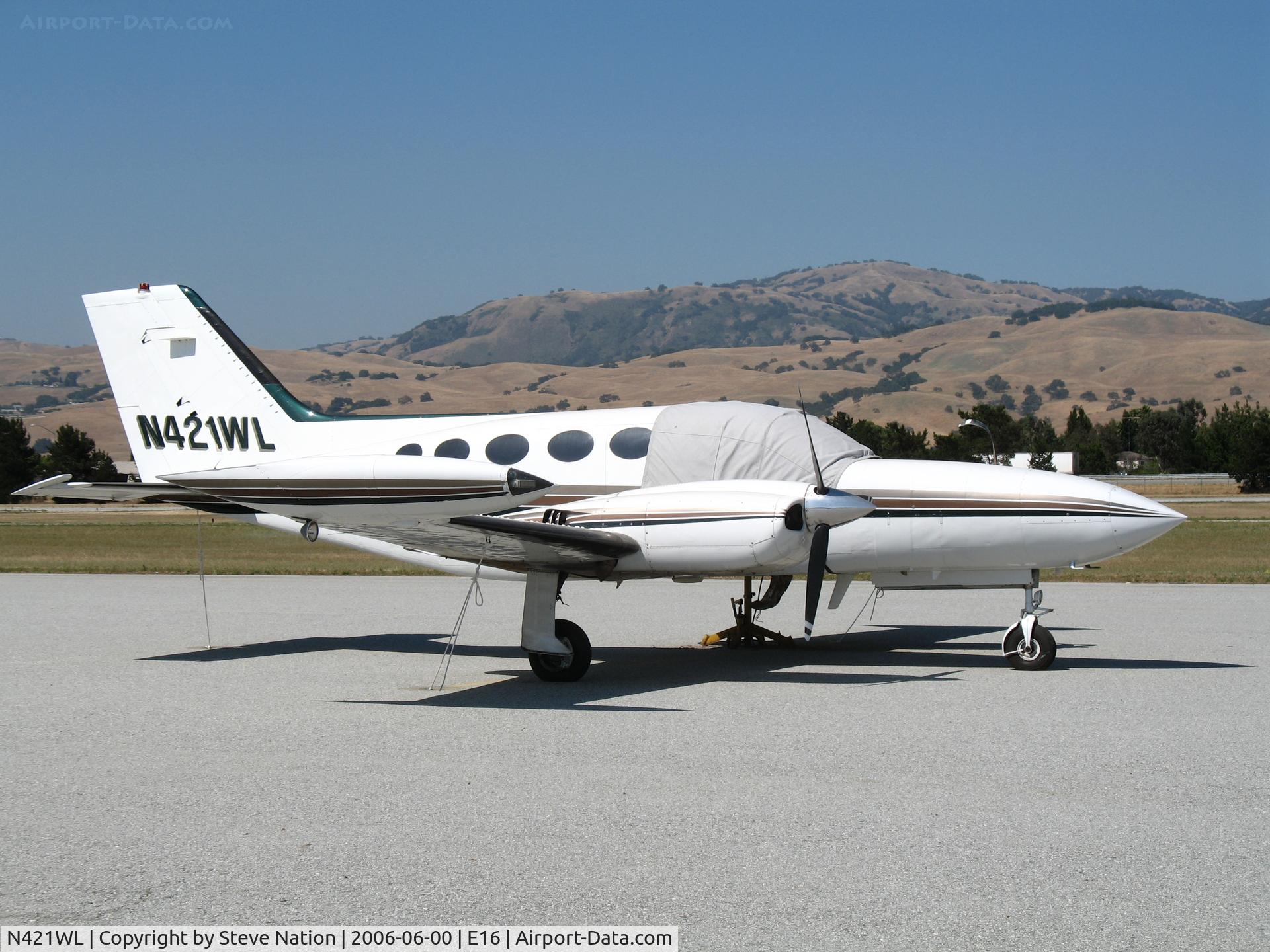 N421WL, 1973 Cessna 421B Golden Eagle C/N 421B0328, 1973 Cessna 421B @ South County Airport (San Martin), CA