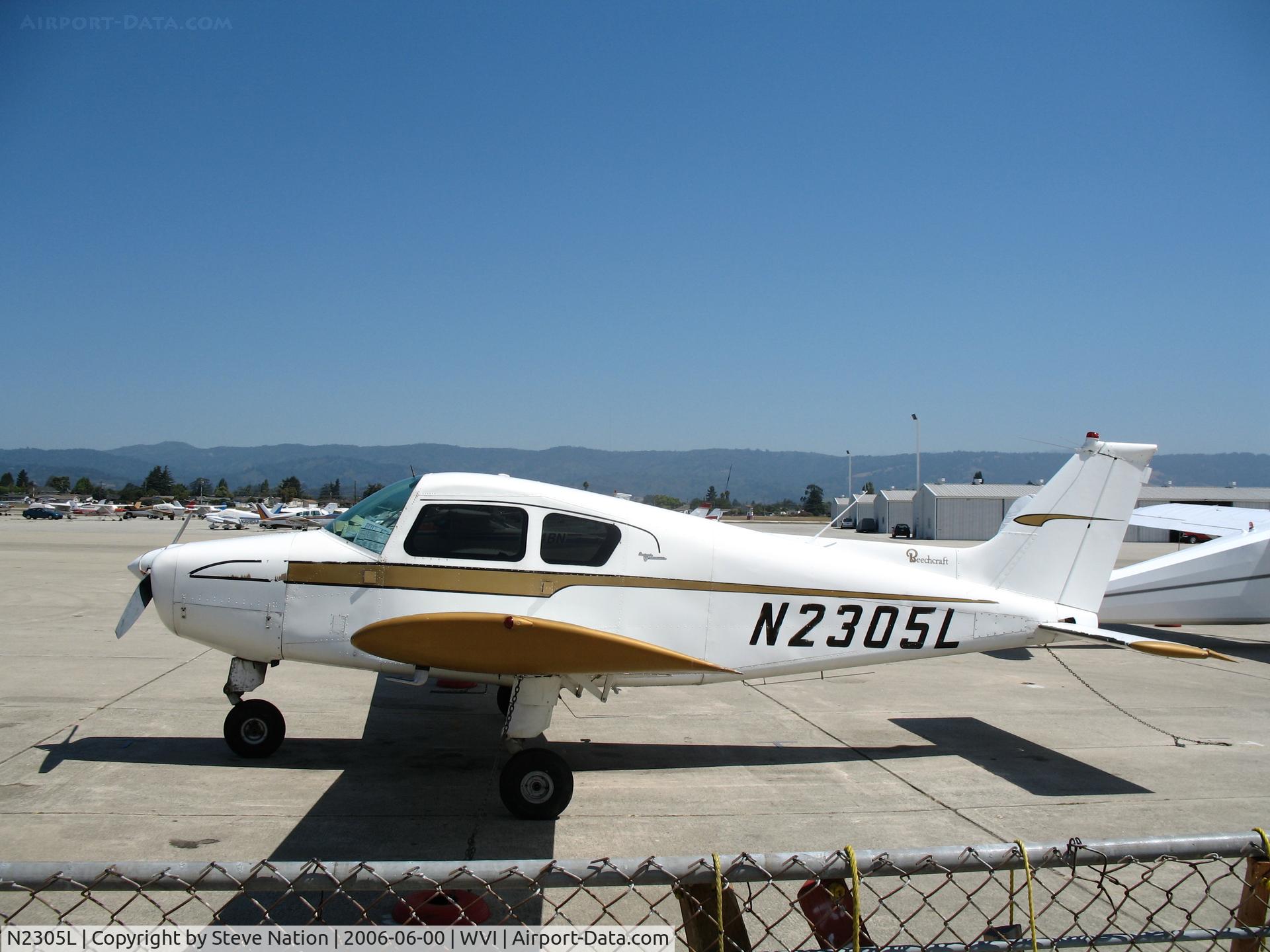 N2305L, 1963 Beech 23 C/N M-126, 1963 Beech 23 @ Watsonville Municipal Airport, CA
