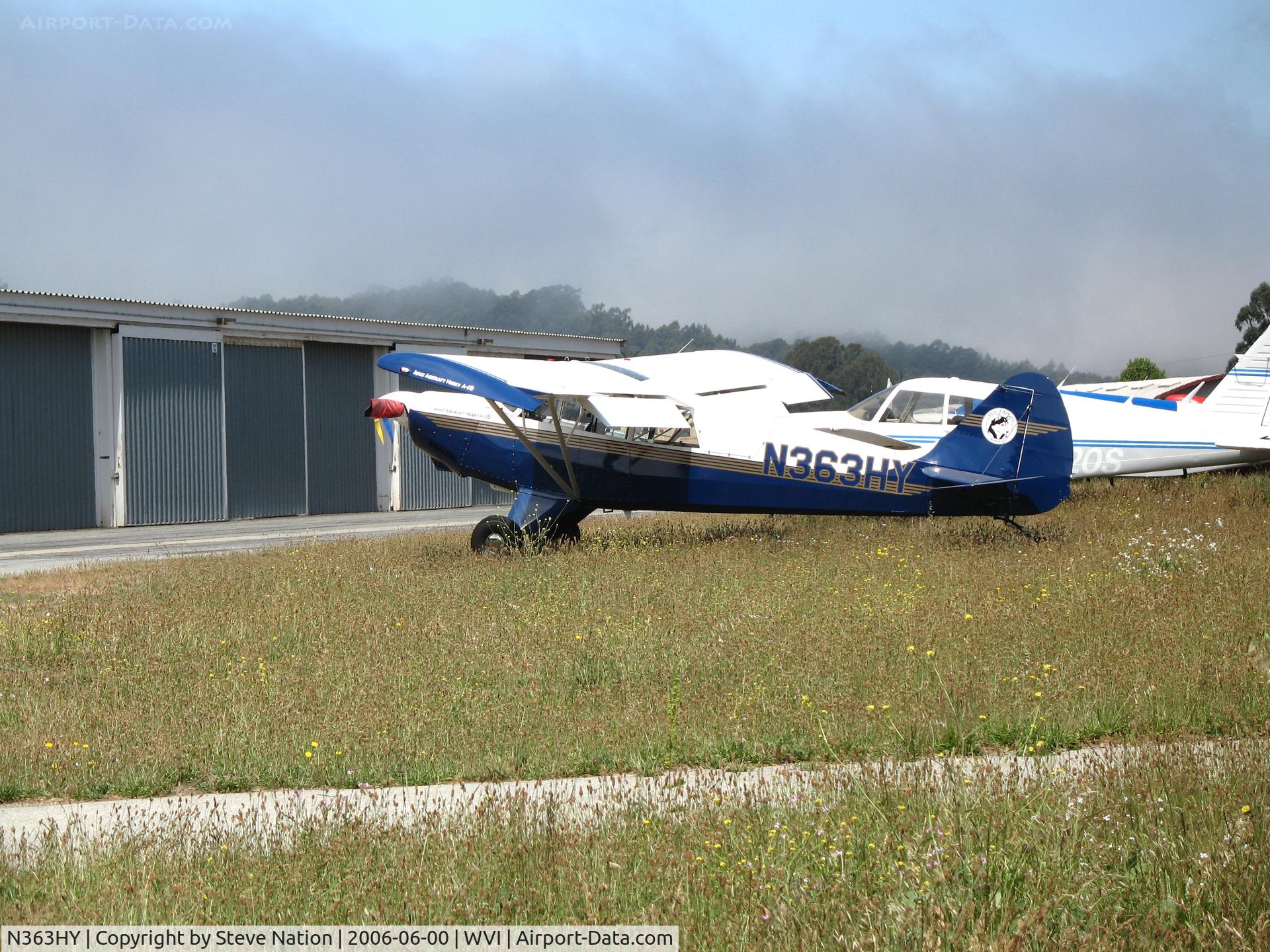 N363HY, 2006 Aviat A-1B Husky C/N 2352, 2006 Aviat Aircraft A-1B @ Watsonville Municipal Airport, CA
