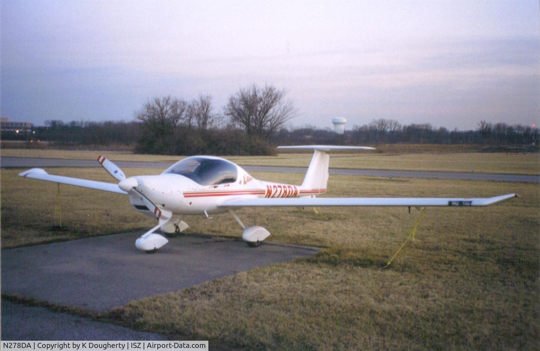 N278DA, Diamond DA-20A-1 Katana C/N 10272, N278DA 1997 DA20-A1