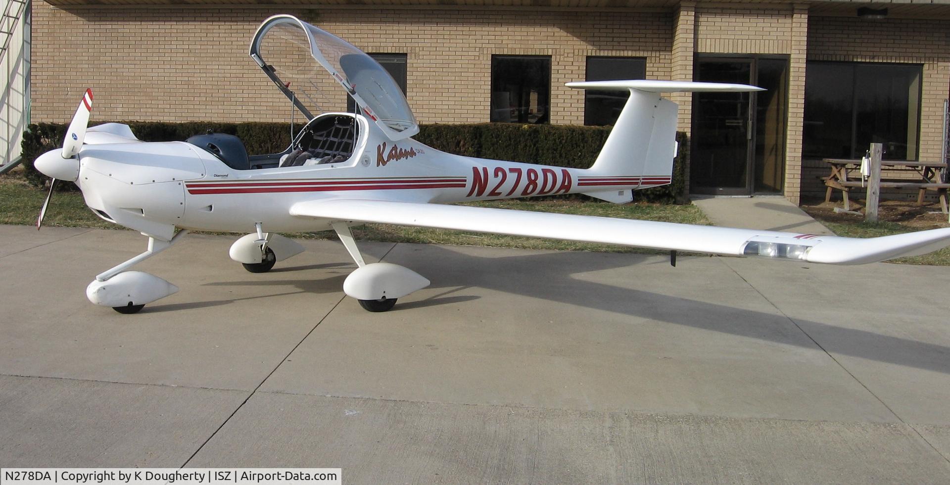 N278DA, Diamond DA-20A-1 Katana C/N 10272, N278DA Canopy