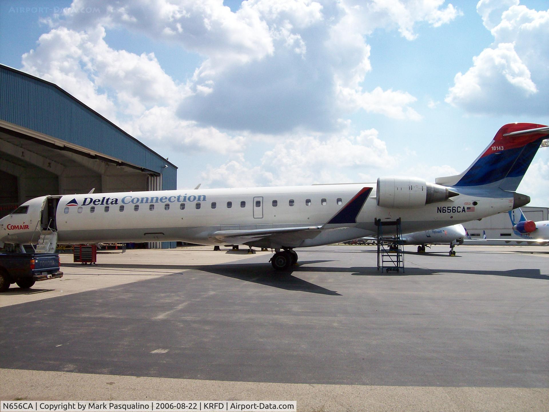 N656CA, 2004 Bombardier CRJ-700 (CL-600-2C10) Regional Jet C/N 10143, CL-600-2C10