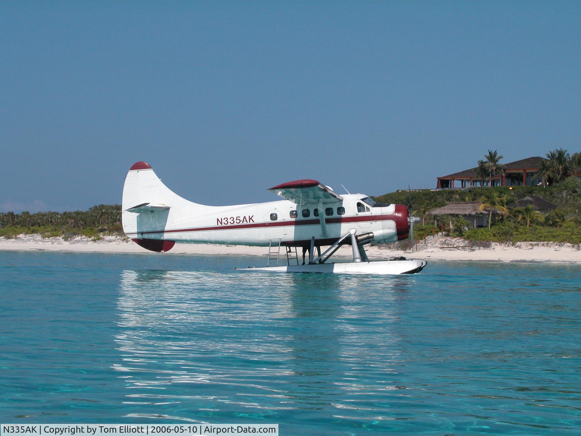 N335AK, 1958 De Havilland Canada DHC-3 Otter C/N 263, Cisttern Cay Bahamas 24*26.38N 076*43.87W