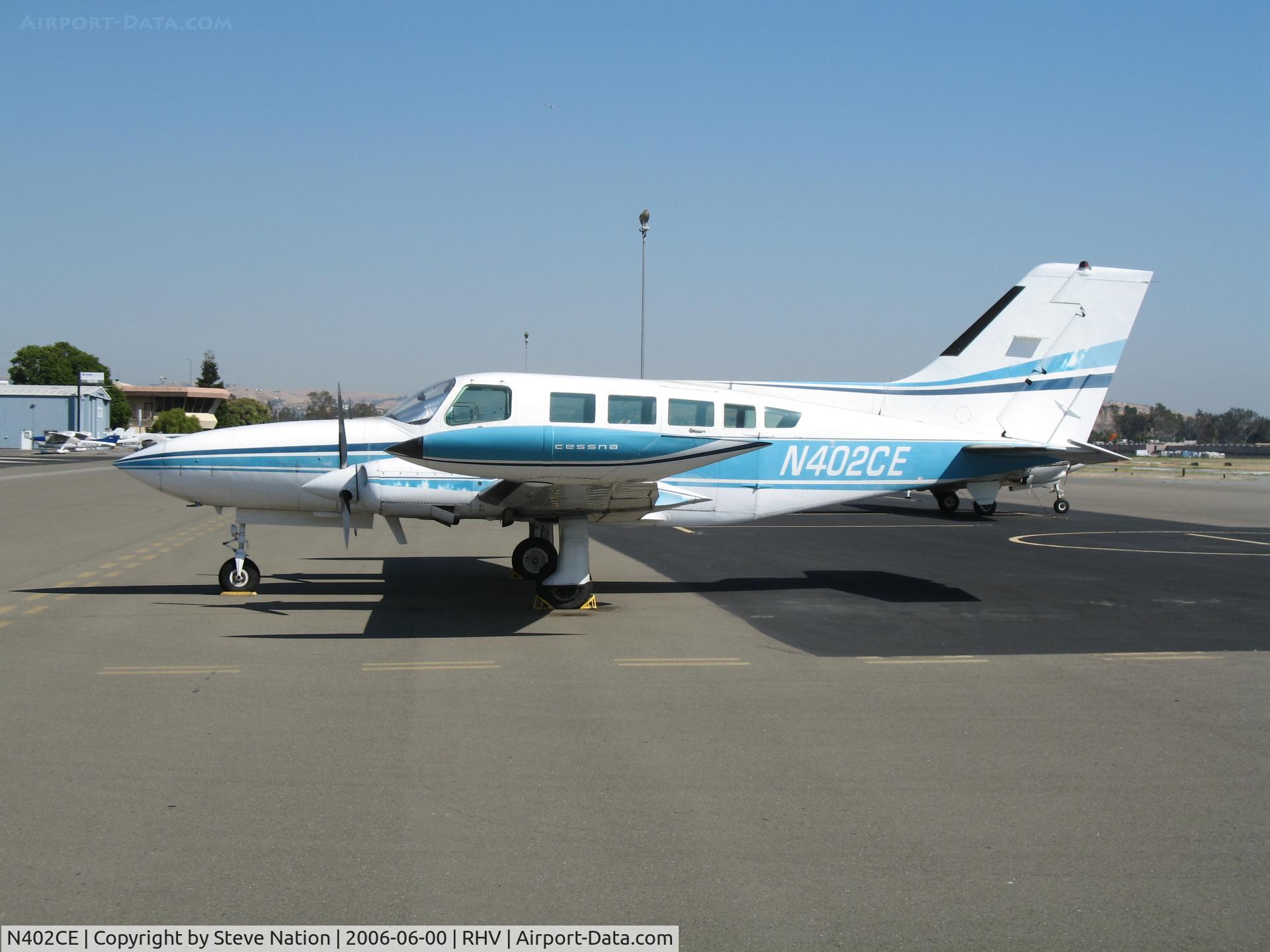 N402CE, 1973 Cessna 402B Utiliner C/N 402B0364, Cal Nice Air 1973 Cessna 402B @ Reid-Hillview Airport (San Jose), CA