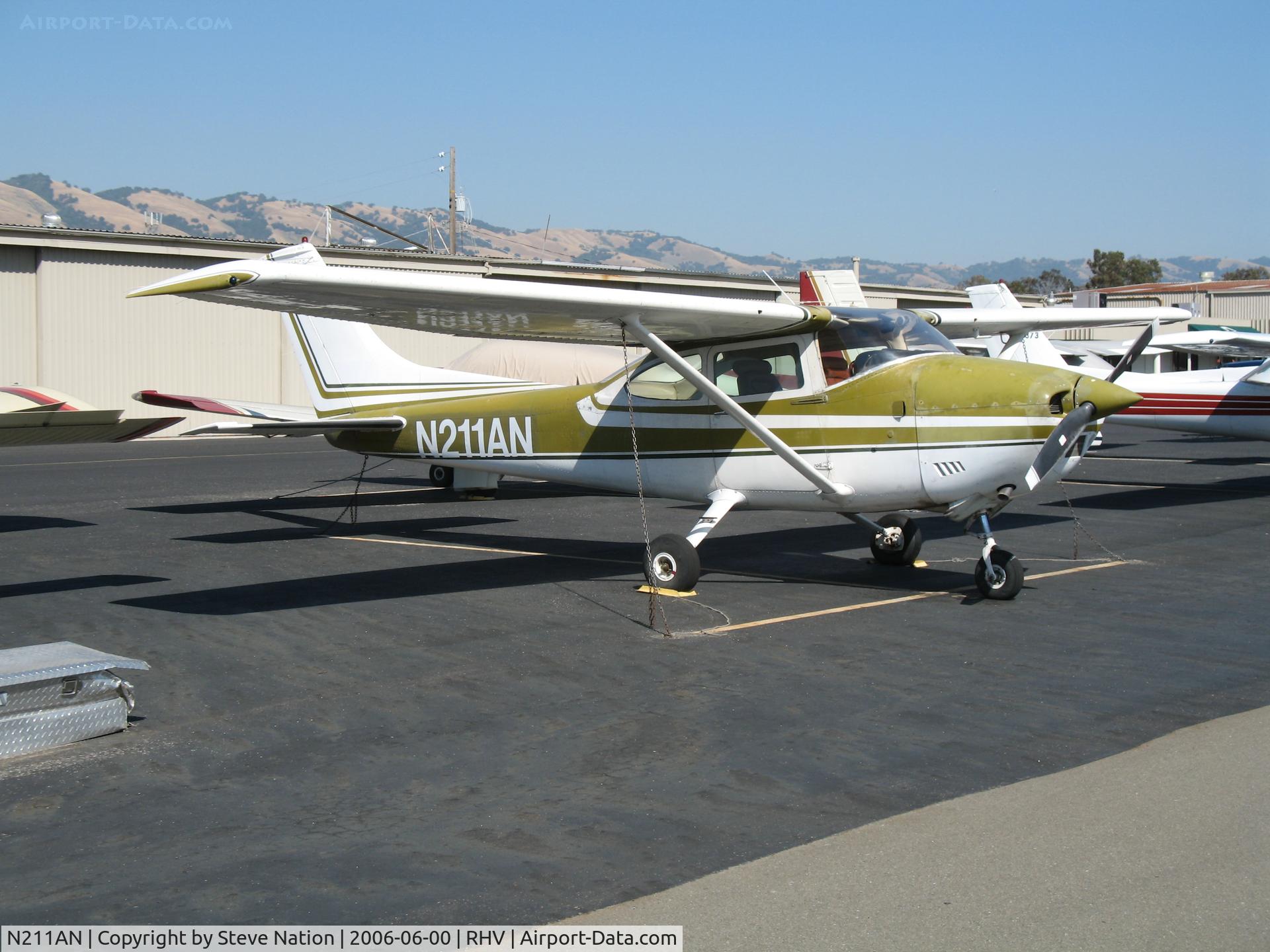 N211AN, 1974 Cessna 182P Skylane C/N 18263220, Cal Nice Air 1974 Cessna 182P @ Reid-Hillview Airport (San Jose), CA