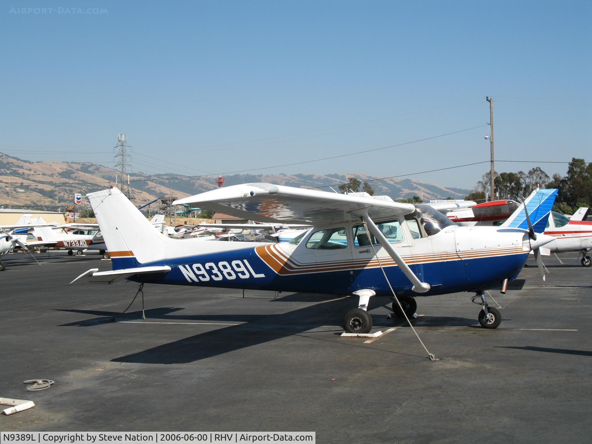N9389L, 1986 Cessna 172P C/N 17276549, 1986 Cessna 172P @ Reid-Hillview Airport (San Jose), CA