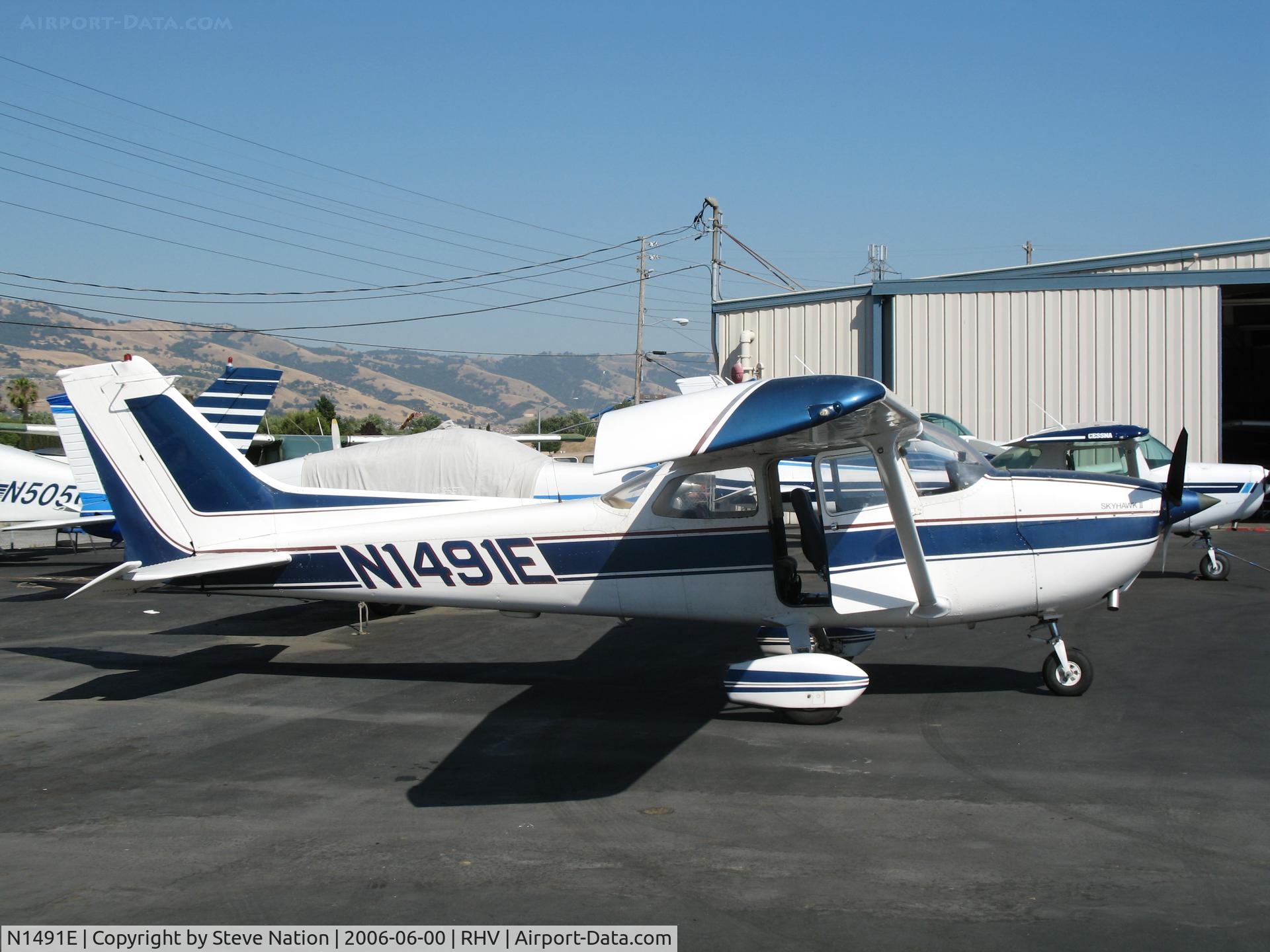 N1491E, 1978 Cessna 172N C/N 17271021, American Aviation Leasing 1978 Cessna 172N @ Reid-Hillview Airport (San Jose), CA