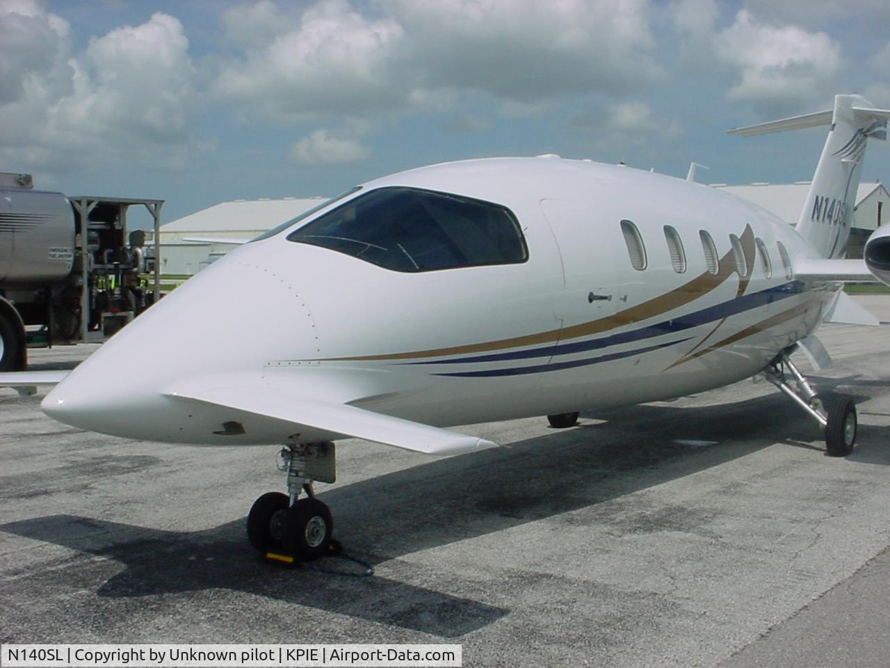 N140SL, 2005 Piaggio P-180 Avanti II C/N 1107, The first Avanti II in the US. Photo taken at PIE during the acceptance flight