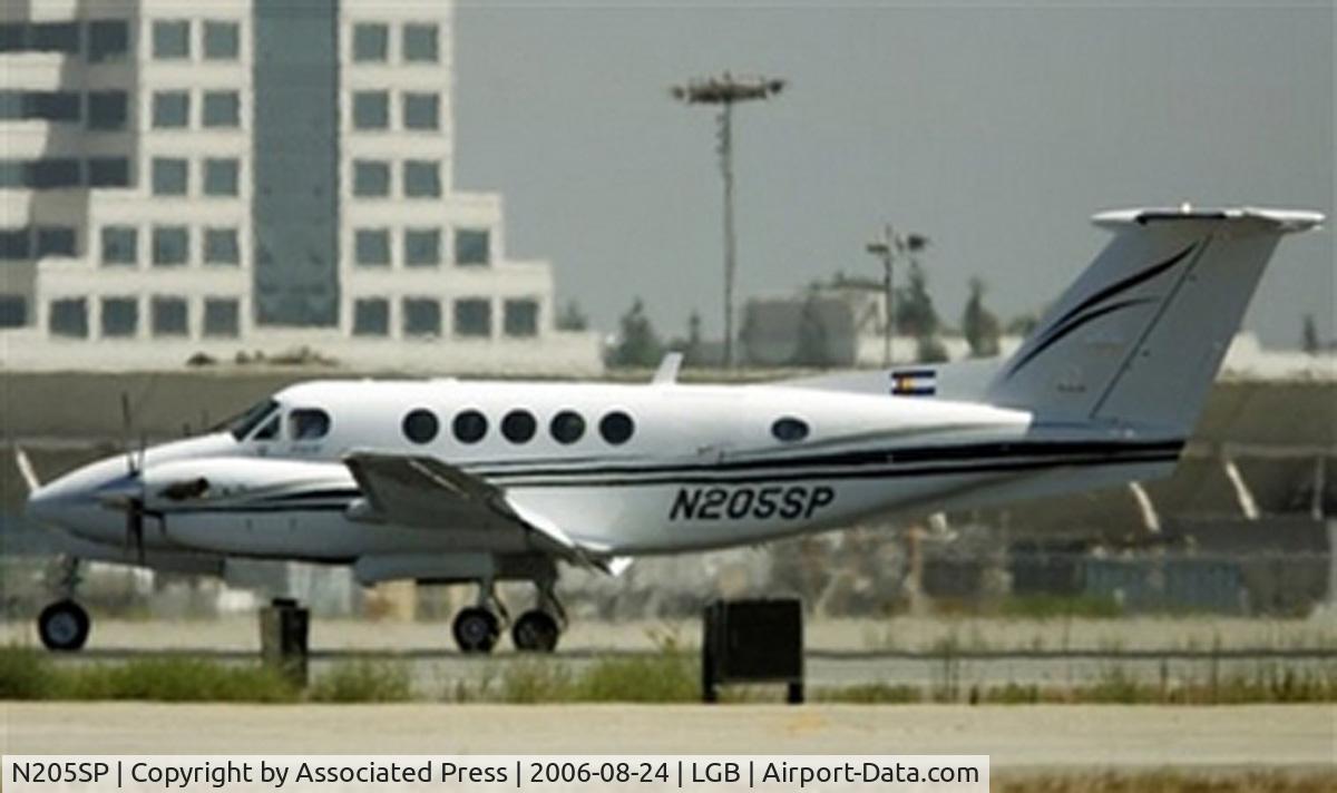 N205SP, Raytheon Aircraft Company B200 C/N BB-1826, N205SP