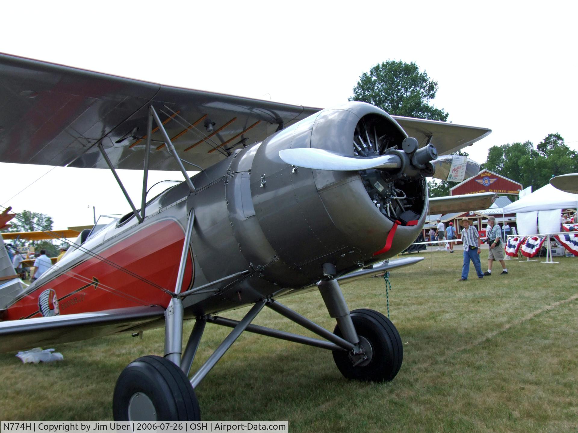 N774H, 1931 Stearman 4-D Junior Speedmail C/N 4025, at Oshkosh