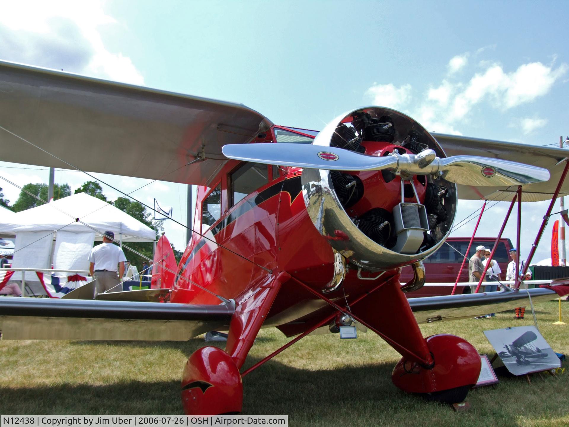 N12438, 1932 Waco QDC C/N 3579, at Oshkosh