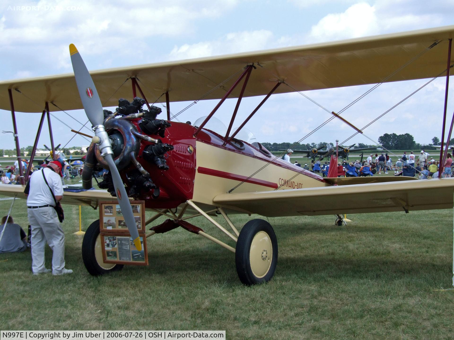 N997E, 1929 Command-aire 5C-3 C/N W-136, Command Aire in the classics area