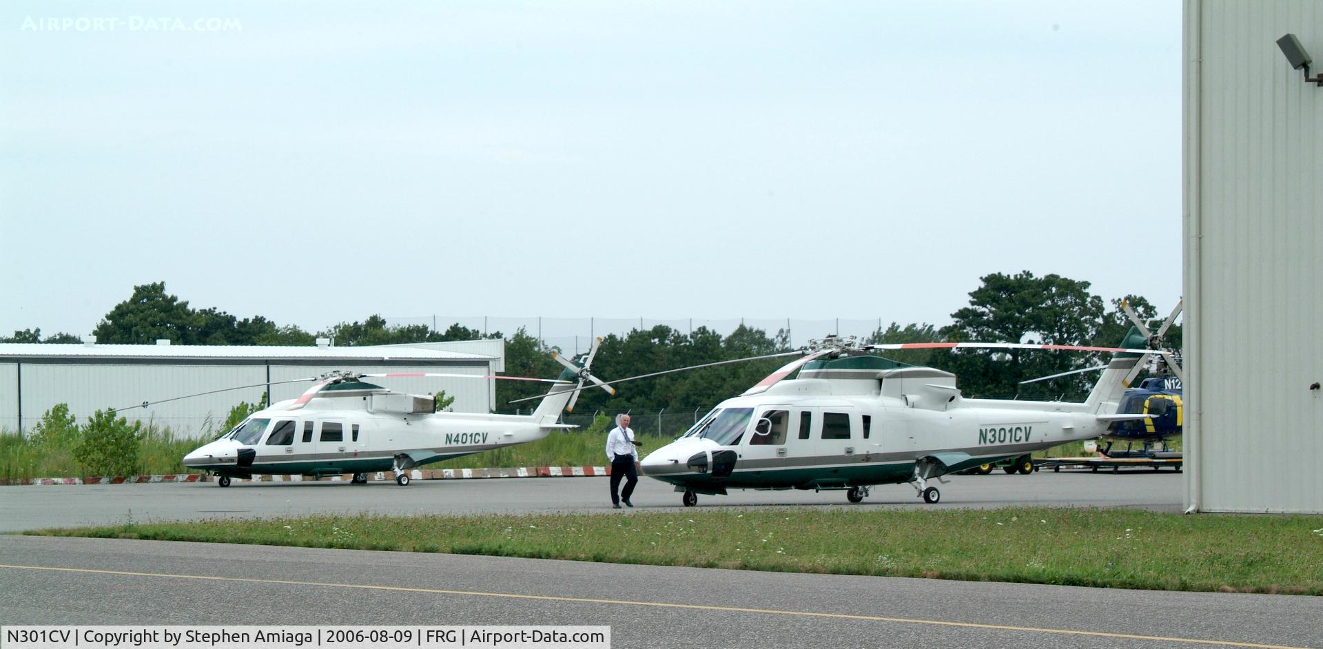 N301CV, 2007 Sikorsky S-76C C/N 760698, The Cablevision Fleet together ready to go...