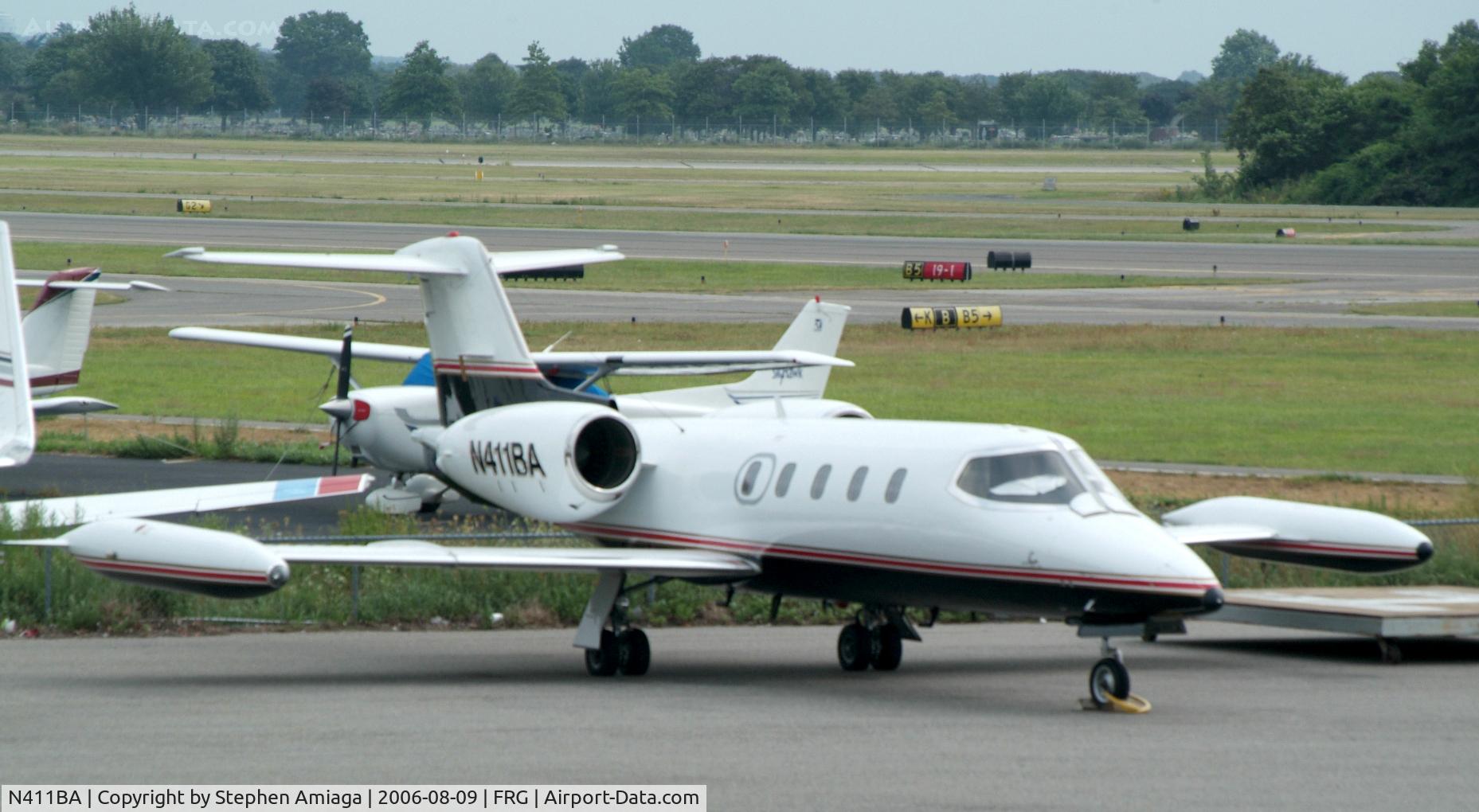N411BA, 1975 Gates Learjet 35 C/N 024, Lear 35 at Republic...