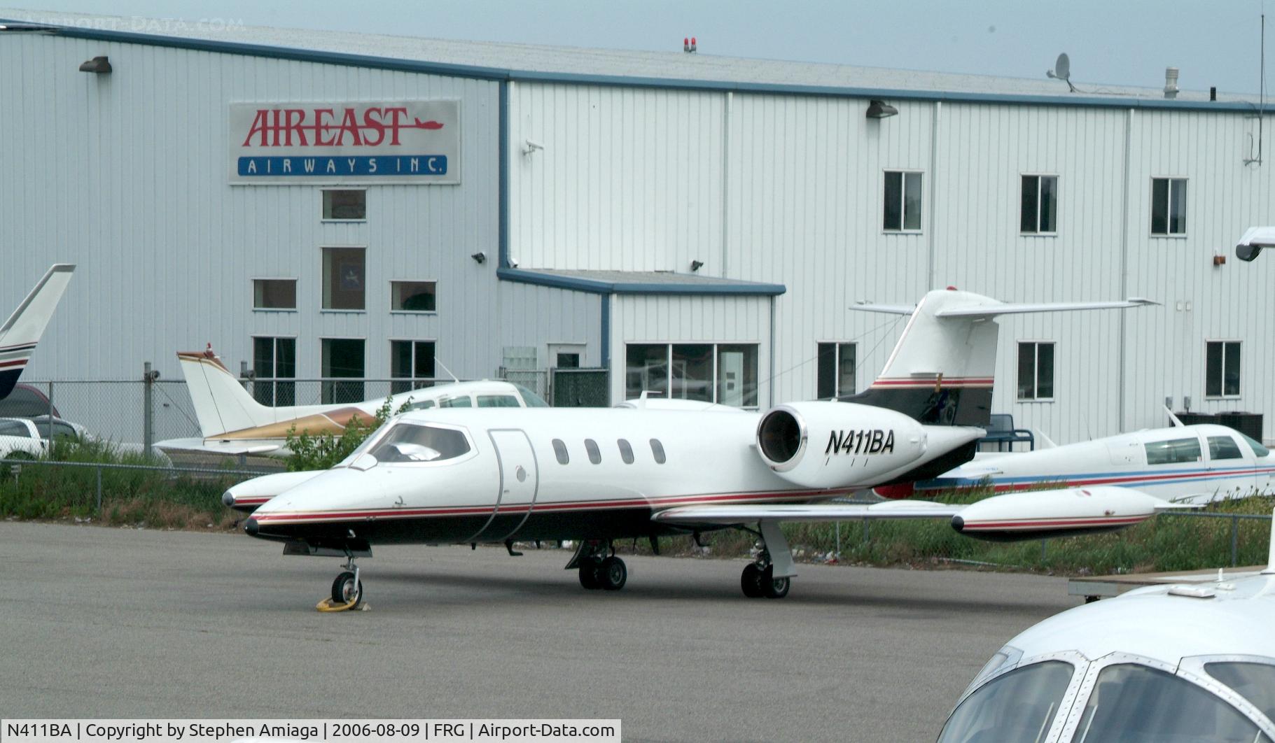 N411BA, 1975 Gates Learjet 35 C/N 024, Lear 35 at Republic...