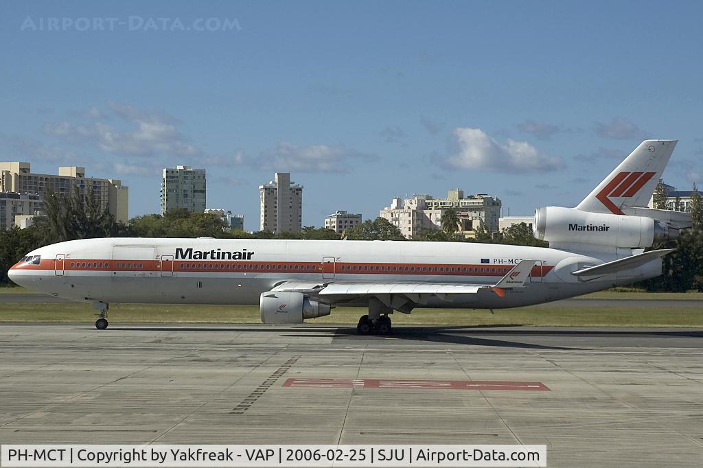 PH-MCT, 1995 McDonnell Douglas MD-11F C/N 48629, Martinair MD11