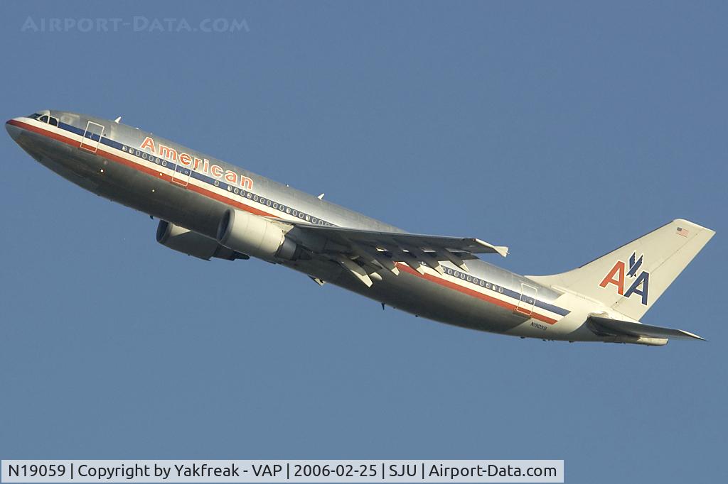 N19059, 1988 Airbus A300B4-605R C/N 469, American Airlines Airbus A300-600