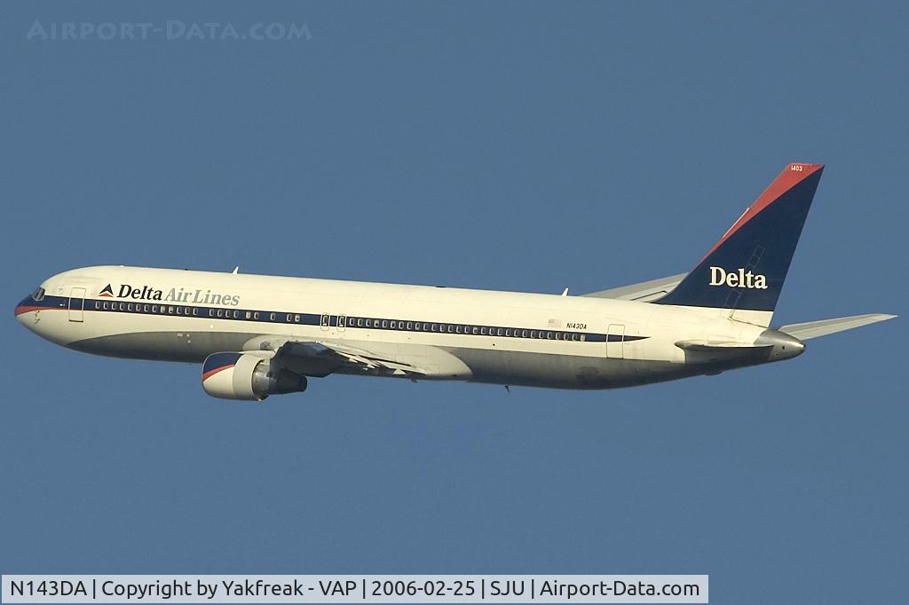 N143DA, 1998 Boeing 767-332 C/N 25991, Delta Airlines Boeing 767-300