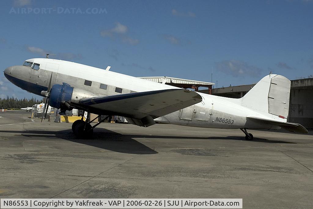 N86553, 1942 Douglas DC-3-G202A C/N 4715, Borinquen Air DC3