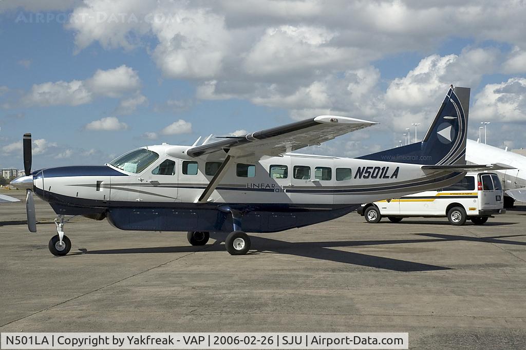 N501LA, 2002 Cessna 208B C/N 208B1002, Linear Air Cessna 208 Caravan